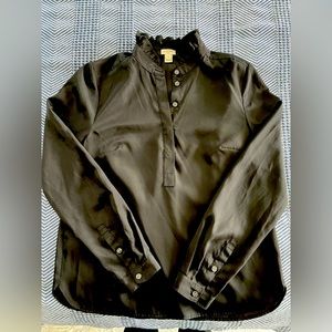 Black JCrew blouse, like new!